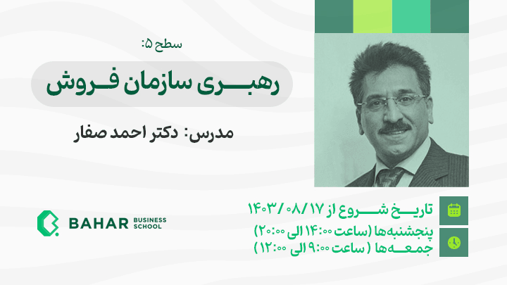 سطح 5 : رهبری سازمان فروش