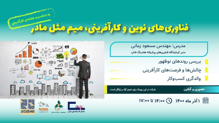 فناوری‌های نوین و کارآفرینی، میم مثل مادر