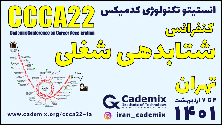  CCCA22 کنفرانس شتابدهی شغلی کدمیکس در ایران