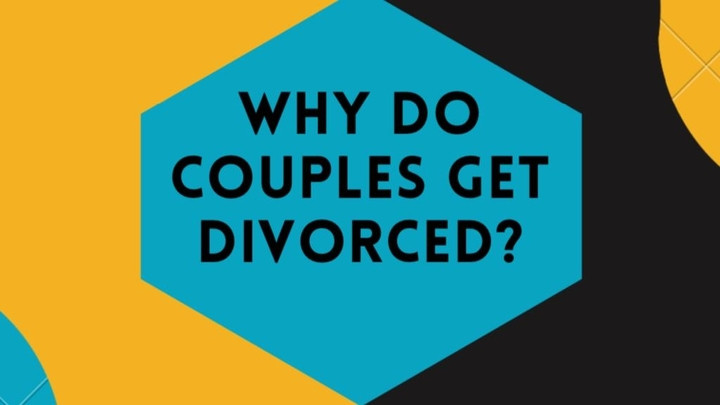چرا زوج ها طلاق می گیرند