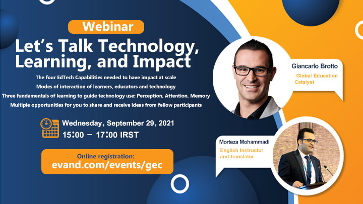 Let’s Talk Technology, Learning, and Impact