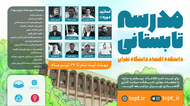 مدرسه تابستانی دانشکده اقتصاد دانشگاه تهران